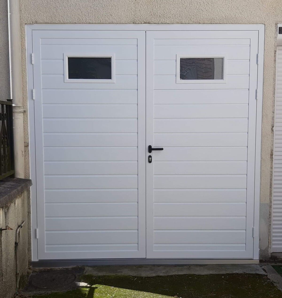 porte de garage battante alu